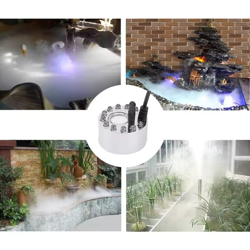 ✨ جهاز الضباب السحري  لمسة تغيّر أجواء مكانك فورًا! 🌈