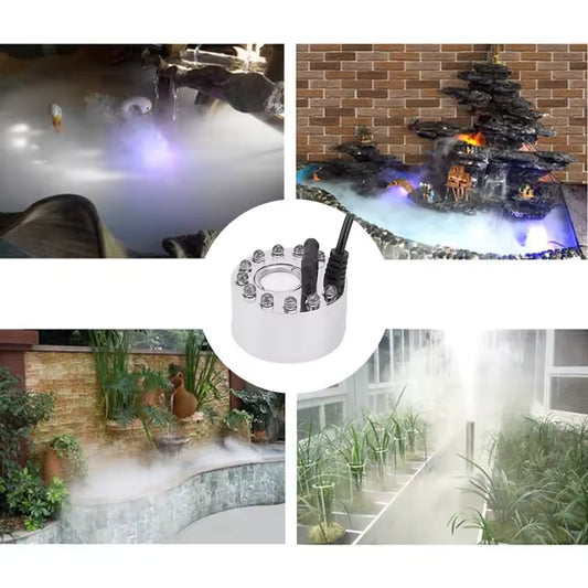 ✨ جهاز الضباب السحري  لمسة تغيّر أجواء مكانك فورًا! 🌈