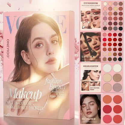 🎀لوحة مكياج شاملة – 67 درجة لون تمنحك عالمًا من الإبداع! 💕